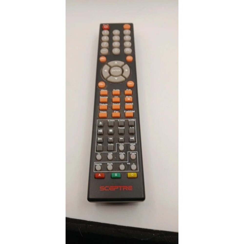 Sceptre remote control replacement - Picture 1 of 3